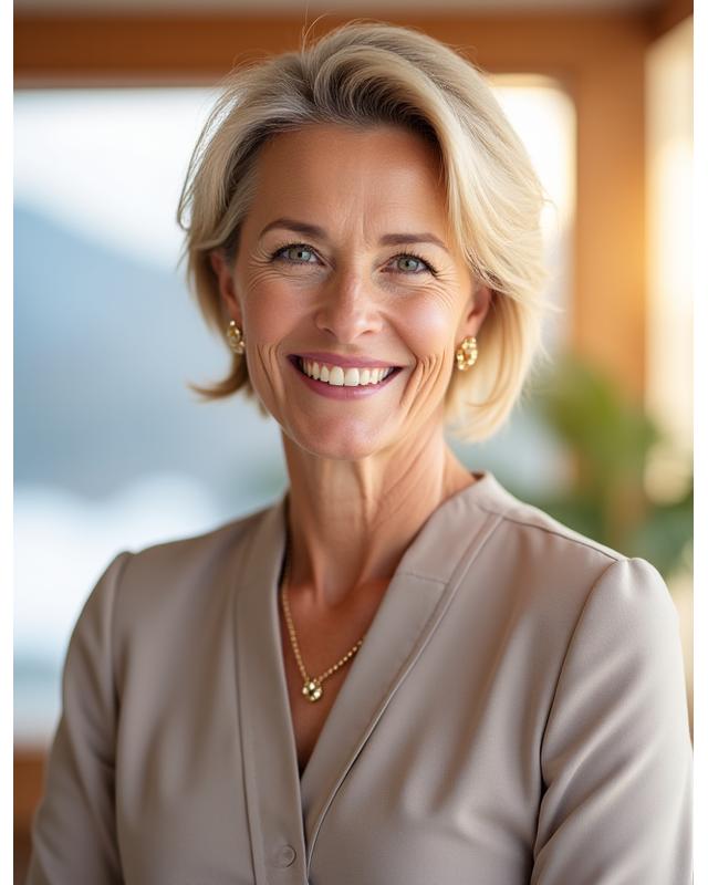 Porträt von Elisabeth Müller, Spa-Managerin